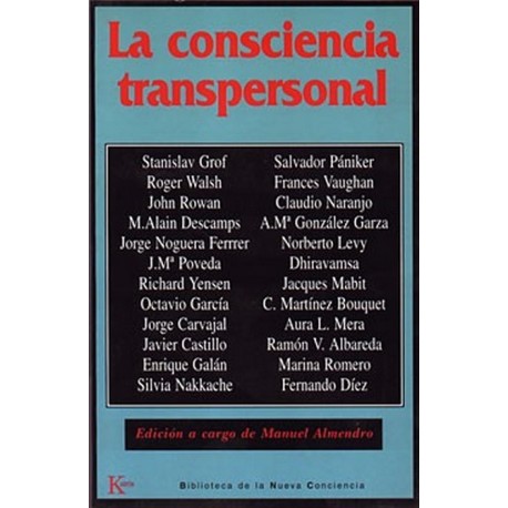 CONSCIENCIA TRANSPERSONAL LA