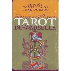 TAROT DE MARSELLA. Edición de Luxe Dorado