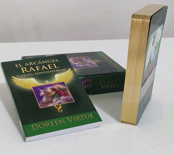 Oráculo El Proposito de la Vida Cartas Adivinatorias - Edición Español -  Doreen Virtue - GUY TREDANIEL - Tienda de Tarot y Oracu